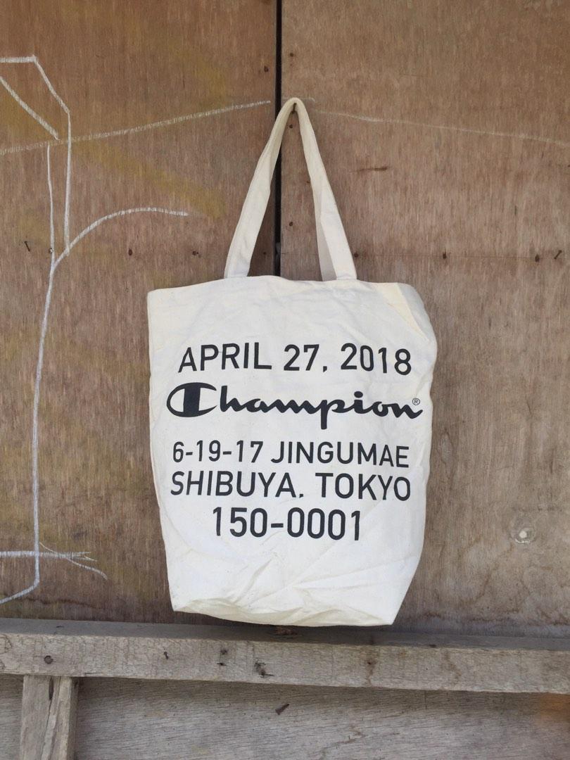 Champion tote bag 2018 store