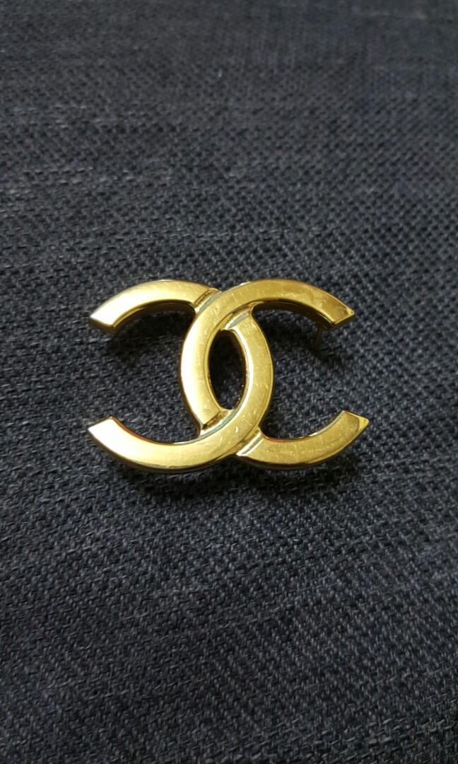 Chanel Big Gold Logo Hardware Replacement for Bag, Luxury, Accessories on  Carousell