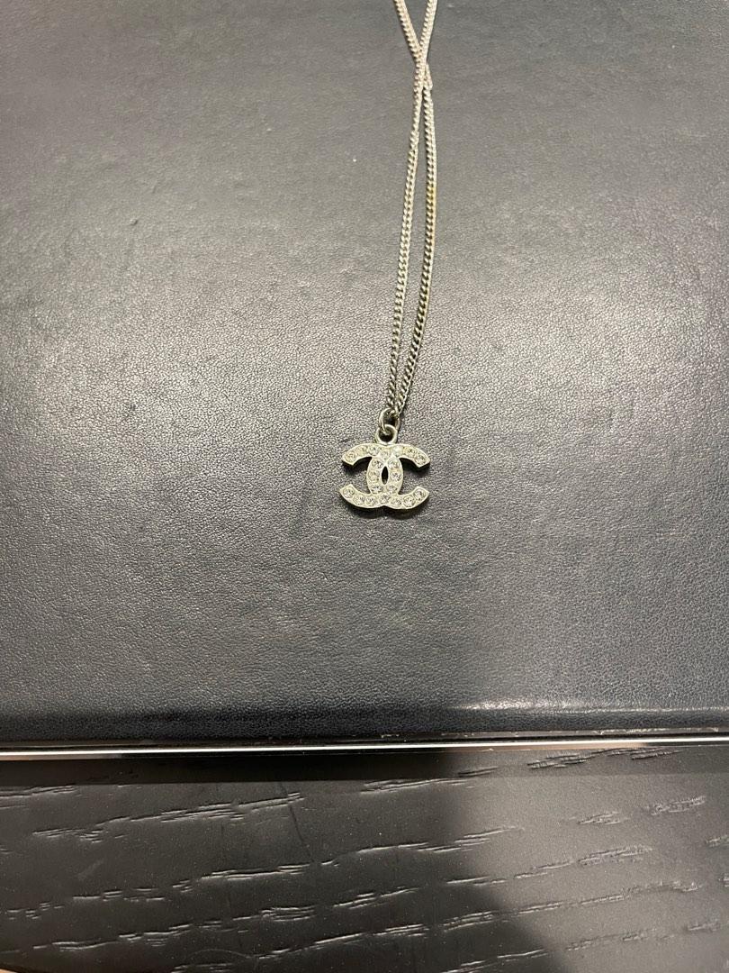 Cc necklace silver best sale