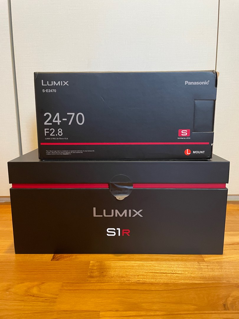 Retail $7000++ ! Panasonic Lumix S1R with Panasonic S 24-70F2.8 L mount ...