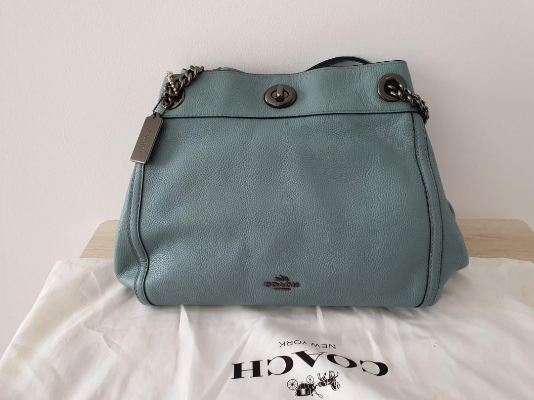 Coach edie turnlock sale on sale