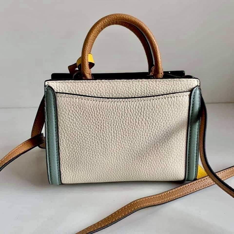 Coach micro zoe crossbody in colorblock on sale