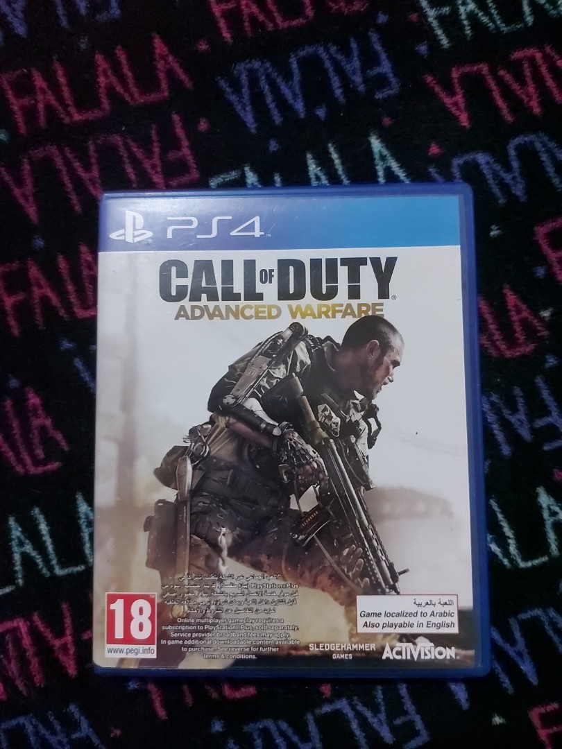 Call Of Duty WWII PEGI Arabic Language PS4 PlayStation 4 - Complete CIB