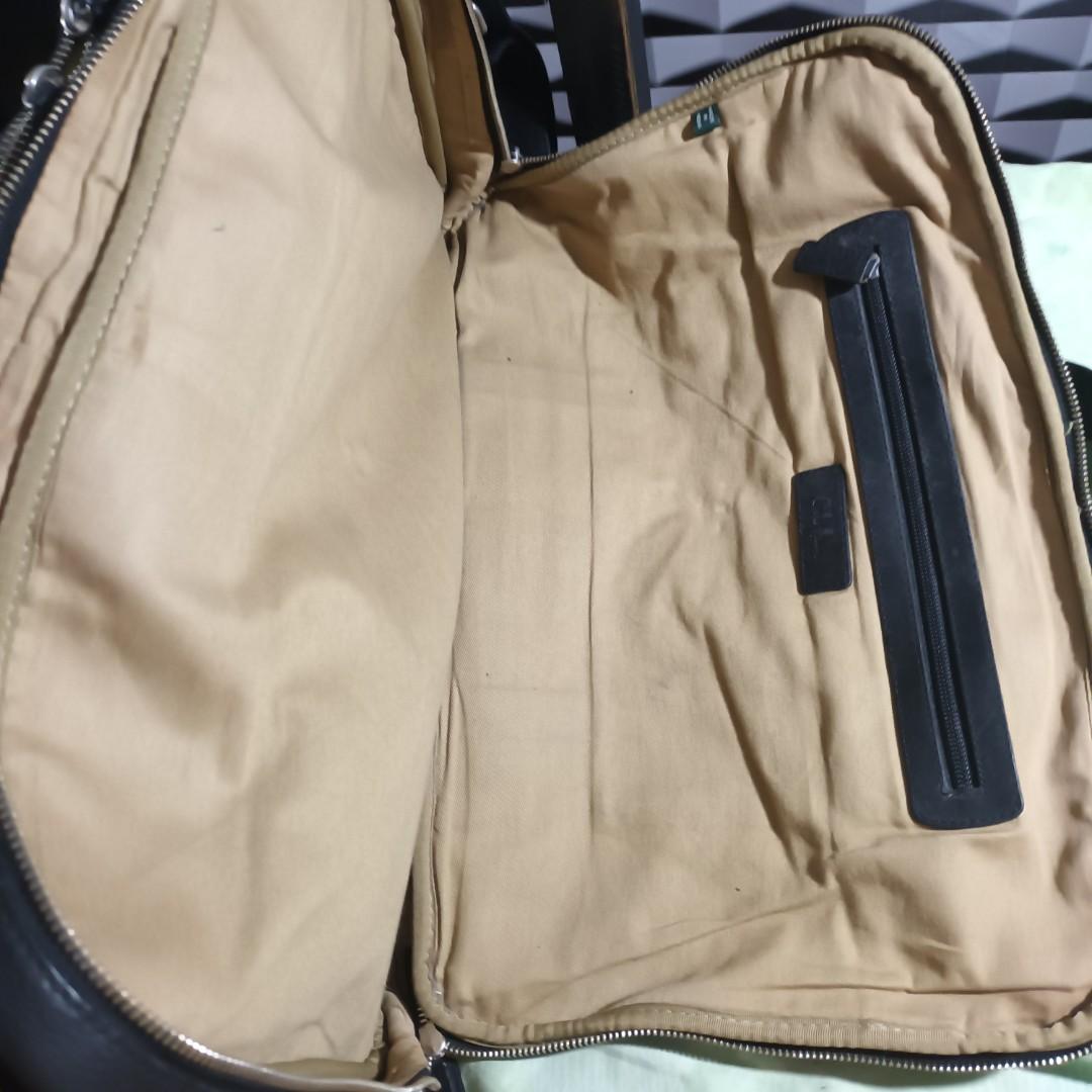 Cole Haan leather briefcase, Men's Fashion, Bags, Briefcases on Carousell