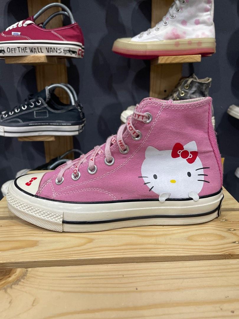 5.5uk Converse x Hello Kitty 70s Pink Women s Shoes Women s