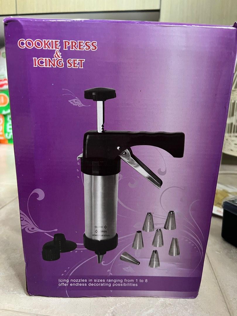 Cookie Press & Icing Set, Furniture & Home Living, Kitchenware