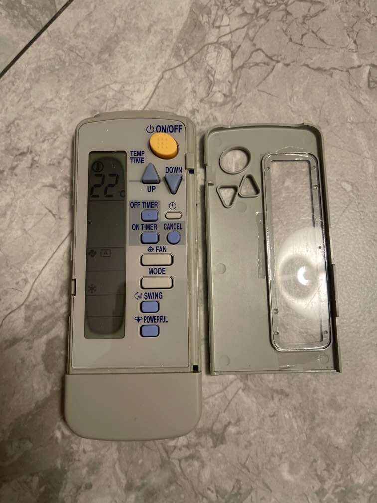 Daikin aircon remote control, TV & Home Appliances, Air Conditioners & Heating on Carousell