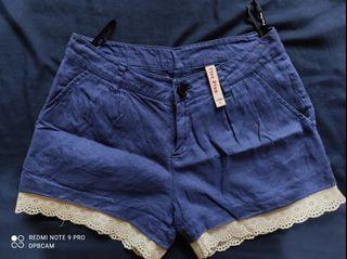 Dainty Linen Shorts