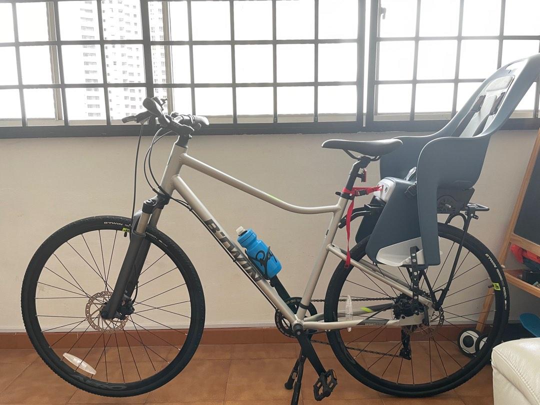 Decathlon child deals seat bike