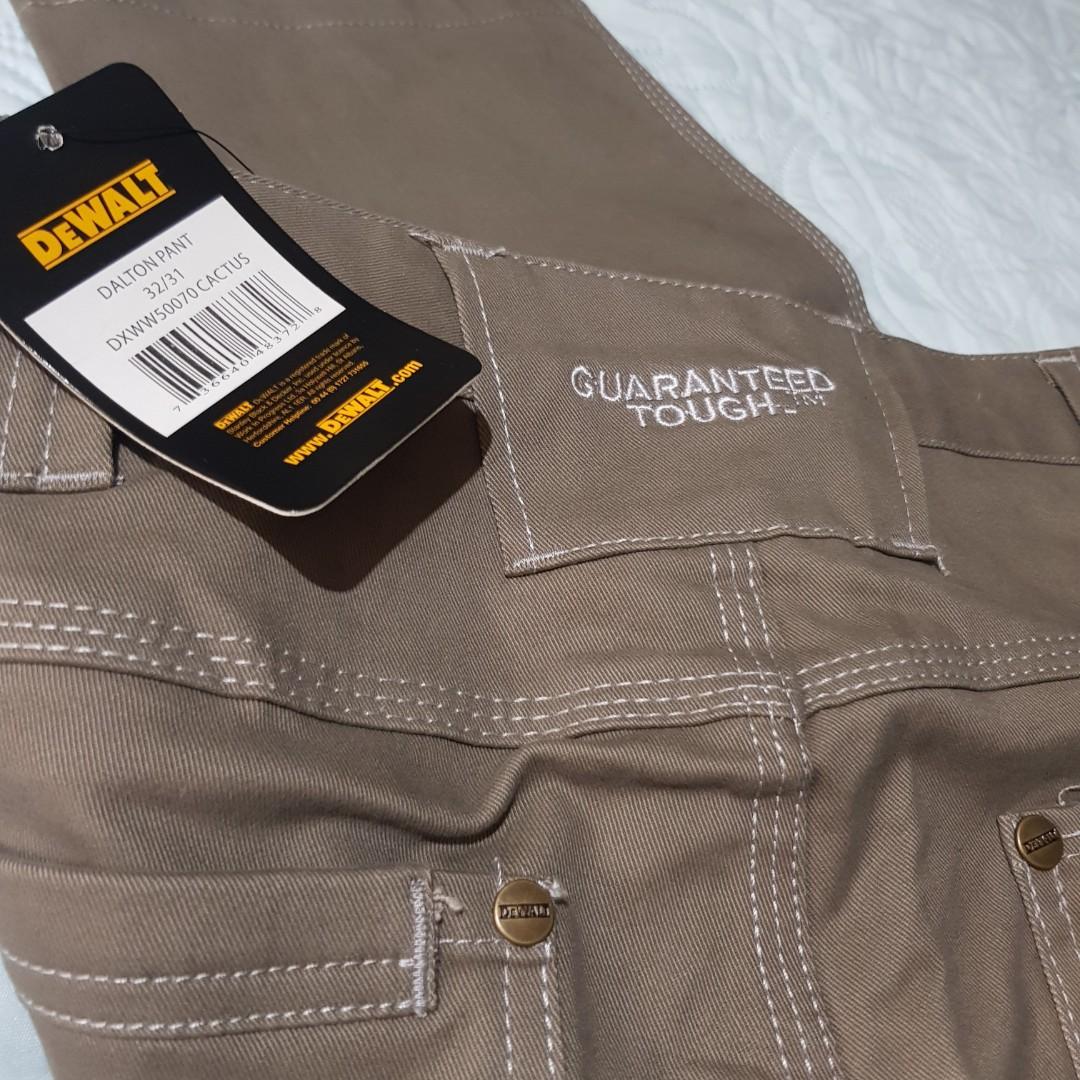 DeWALT work pants, Men's Fashion, Bottoms, Jeans on Carousell