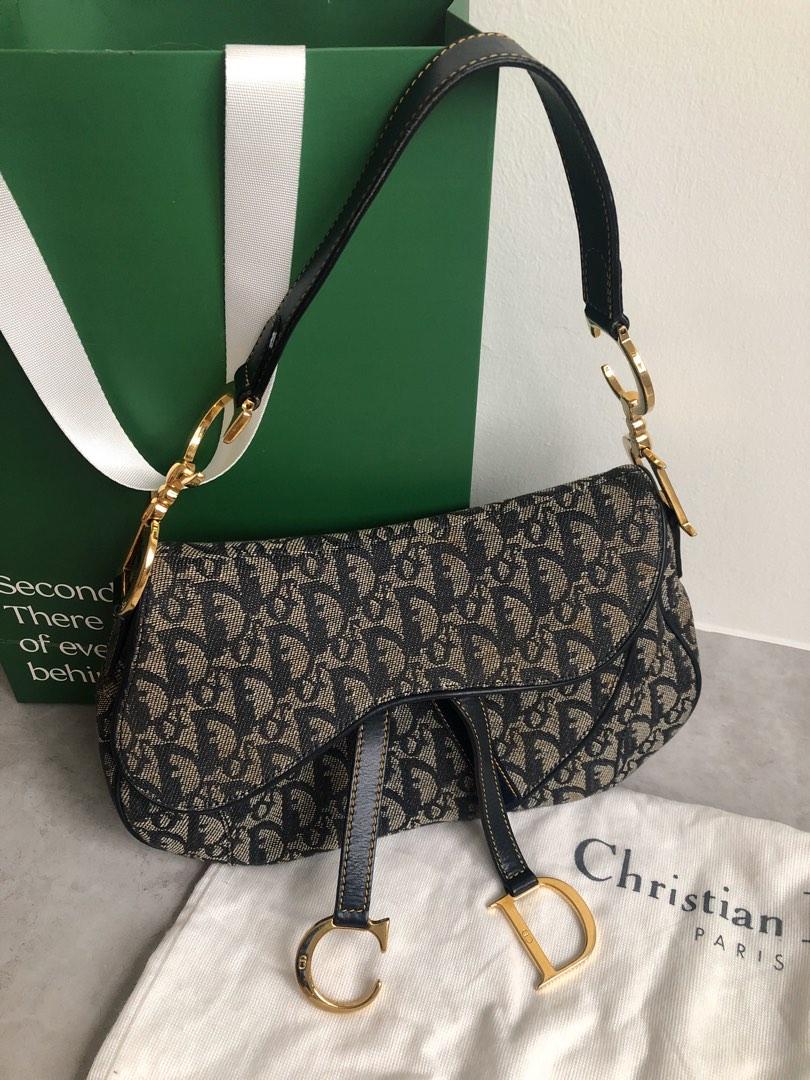 Christian dior large saddle bag discount