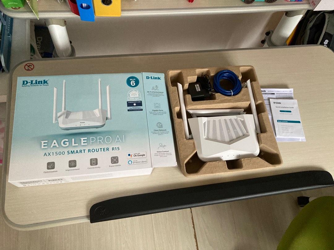 D-Link AX1500 Wifi 6 Smart Router R15, Computers & Tech, Parts ...