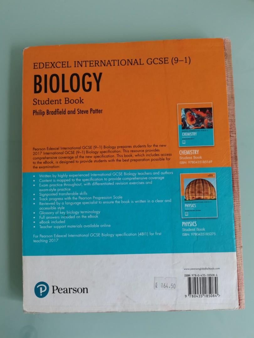 Edexcel IGCSE BIOLOGY Hobbies Toys Books Magazines Textbooks On 