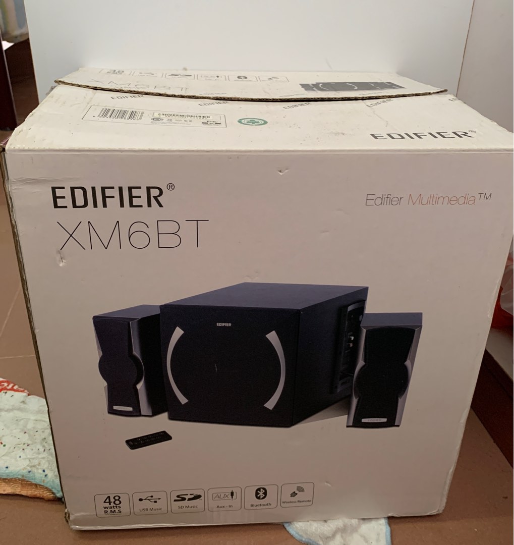 Edifier XM6BT High Quality 2.1 Multimedia Bluetooth Speaker Aux