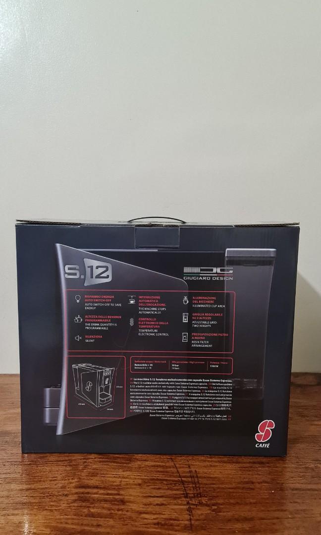 Esse Caffe S.12 Espresso Coffee Capsule Machine, TV & Home Appliances