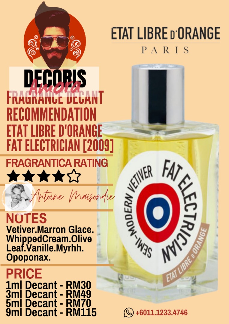 Fat electrician fragrantica clearance