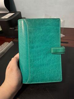 FiloFax Lockwood Aqua in Personal Size