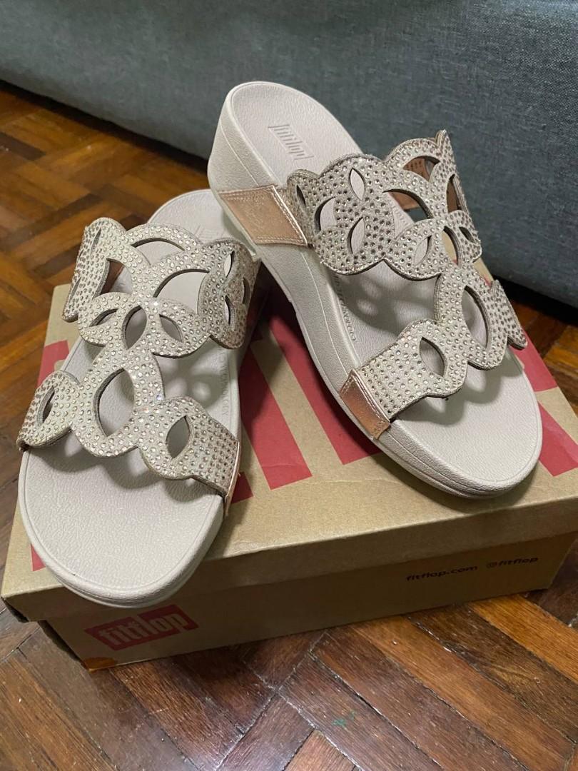 Fitflop elora crystal slide deals