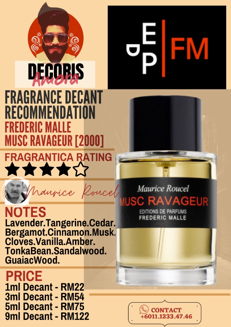 Perfume sale musc ravageur