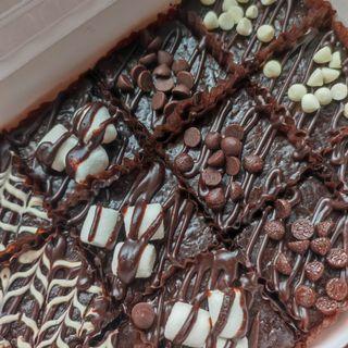 Fudgy Dark Chocolate Brownies