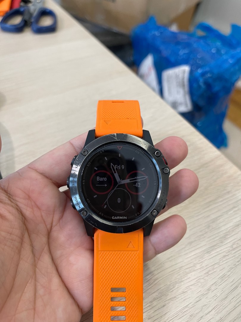 Garmin fenix 5 plus orange online