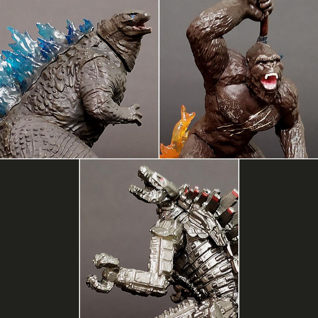 Godzilla 06 Hg D High Grade Series Diorama King Kong Mechagodzilla 21 Bandai Gashapon Gasha Figures