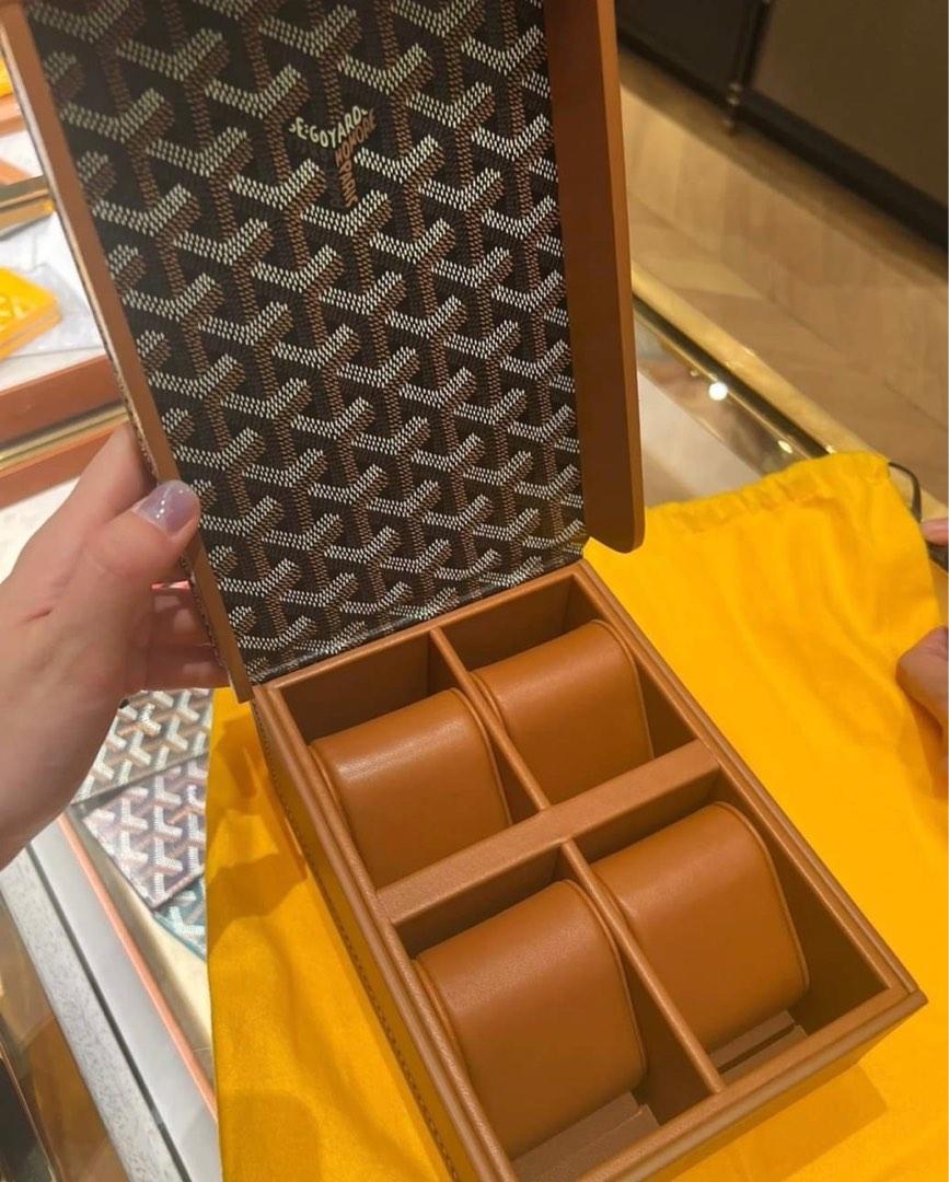 Goyard Watchbox, Furniture & Home Living, Home Decor, Other Home Decor on  Carousell