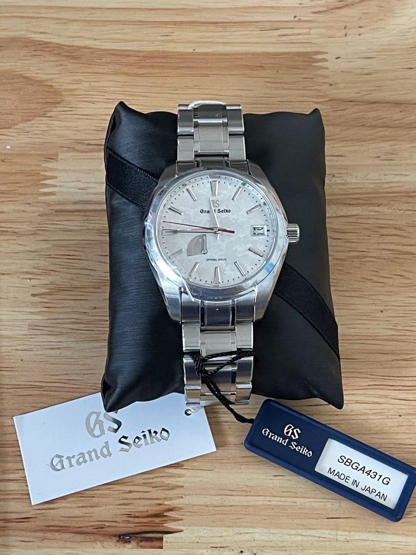 Grand Seiko SBGA431 Lion's Mane, Luxury, Watches on Carousell