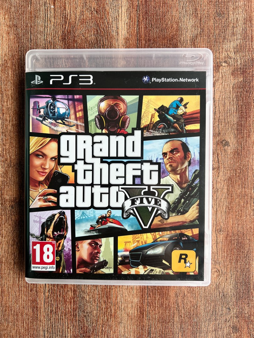 Grand Theft Auto 5 (GTA) PS3, Video Gaming, Video Games, PlayStation on ...
