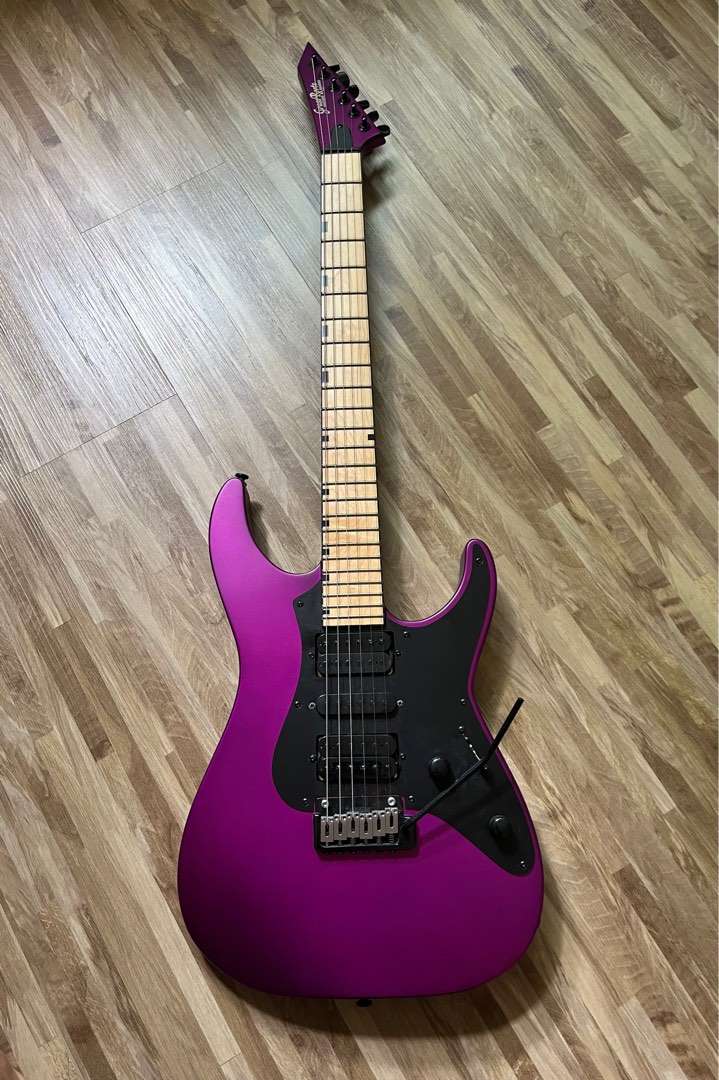 cheap purple guitar