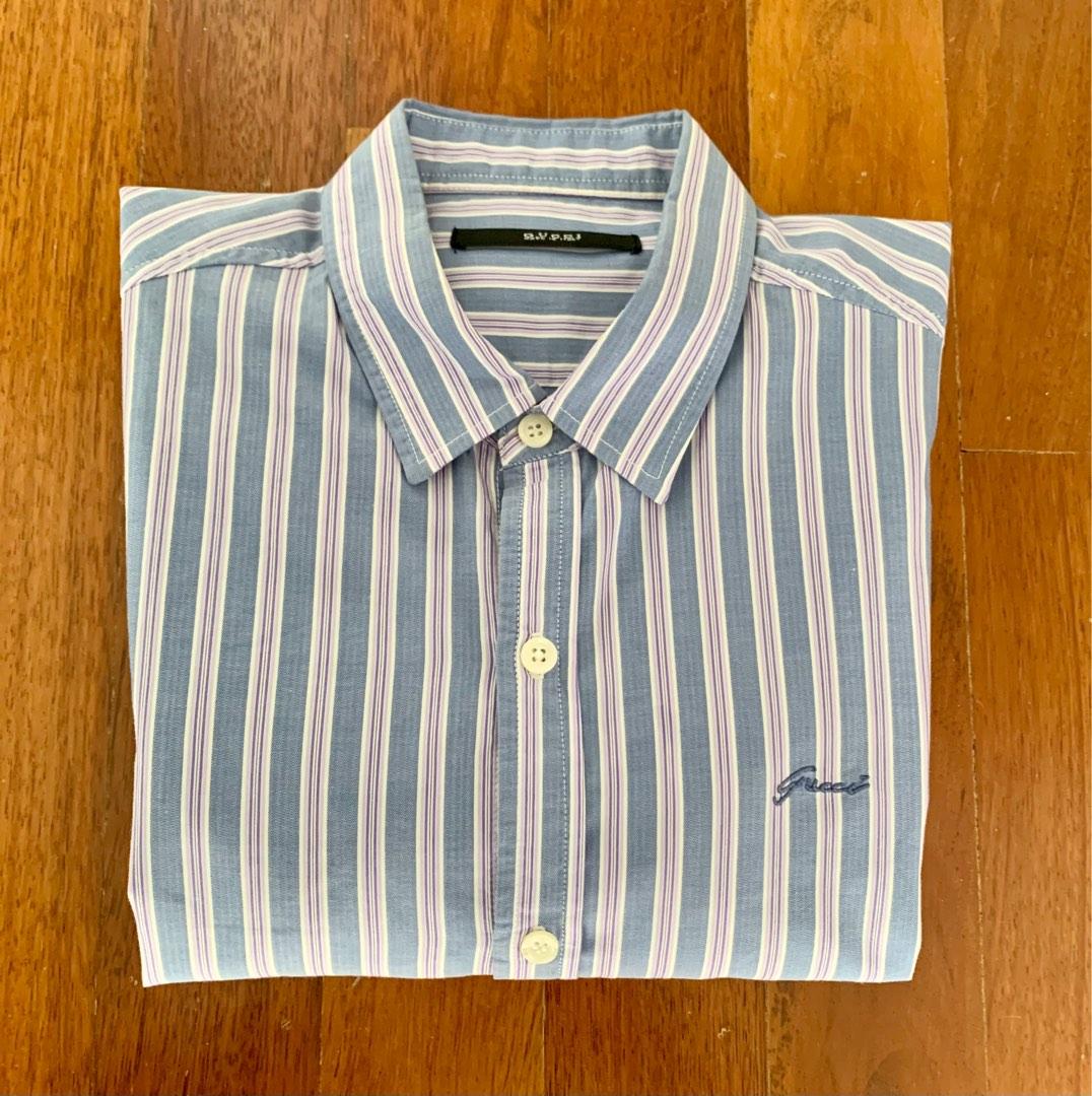 Gucci shirt Small size, Men's Fashion, Tops & Sets, Formal Shirts on  Carousell