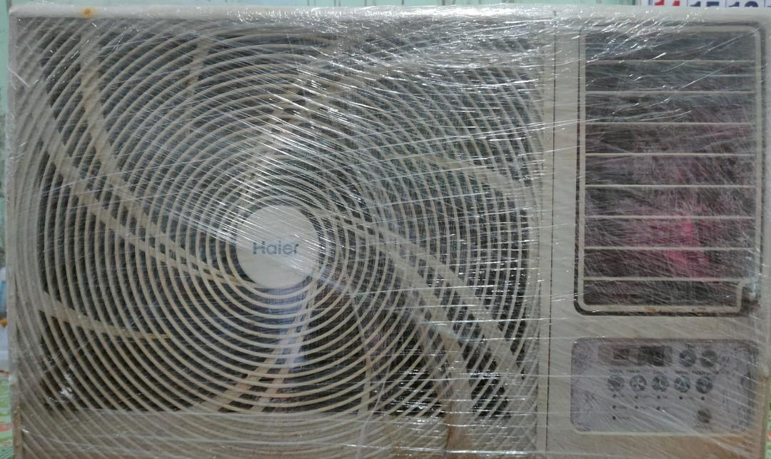 Haier 1.5 Window Type Aircon Inverted Grade, TV & Home Appliances, Air