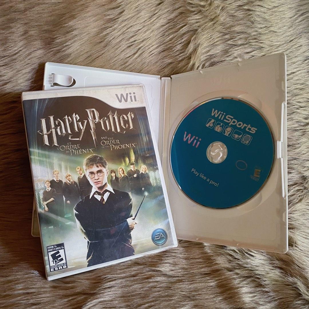 Harry Potter Wii Game Order of the Phoenix and Wii Sports, Video Gaming