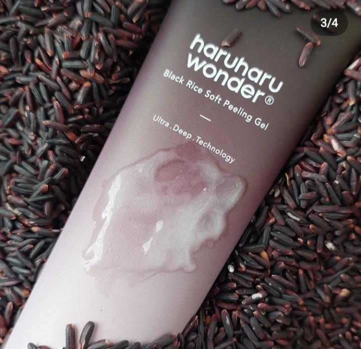 Haruharu haru haru wonder black rice peeling gel, Beauty &