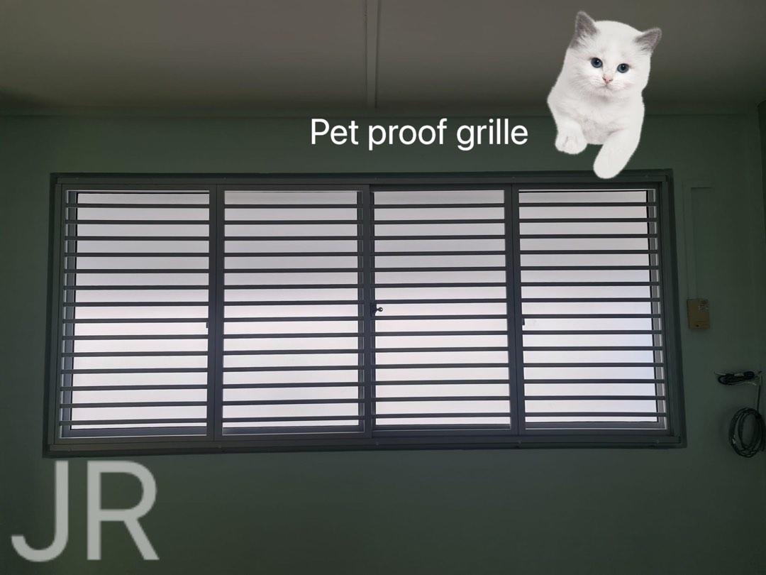 HDB Resale / Existing Window and Grille/Casement/Window Grille/Pet