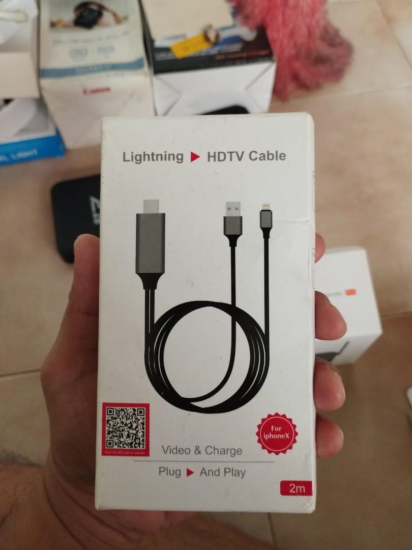 HDMI adapter for iPhone/ipad, Computers & Tech, Parts & Accessories ...