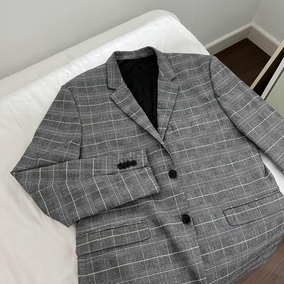 H&m blazer on sale slim fit