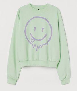 H&M Smile Sweatshirt