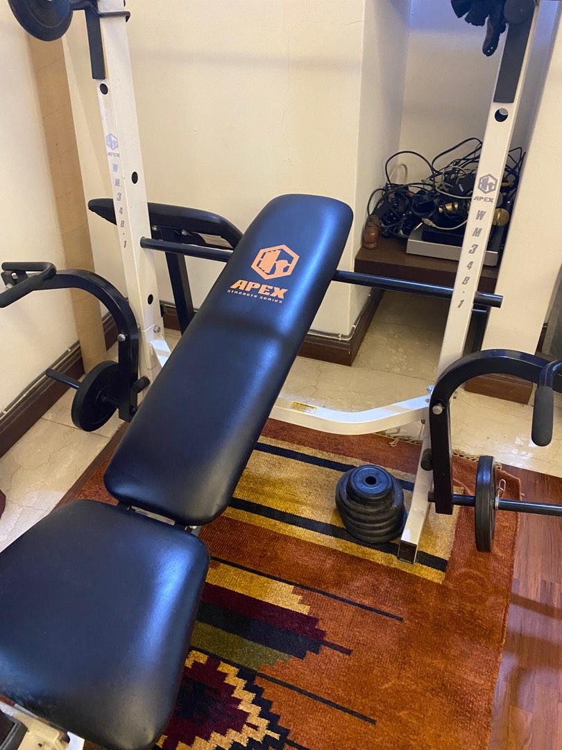 University equipment weight sale bench