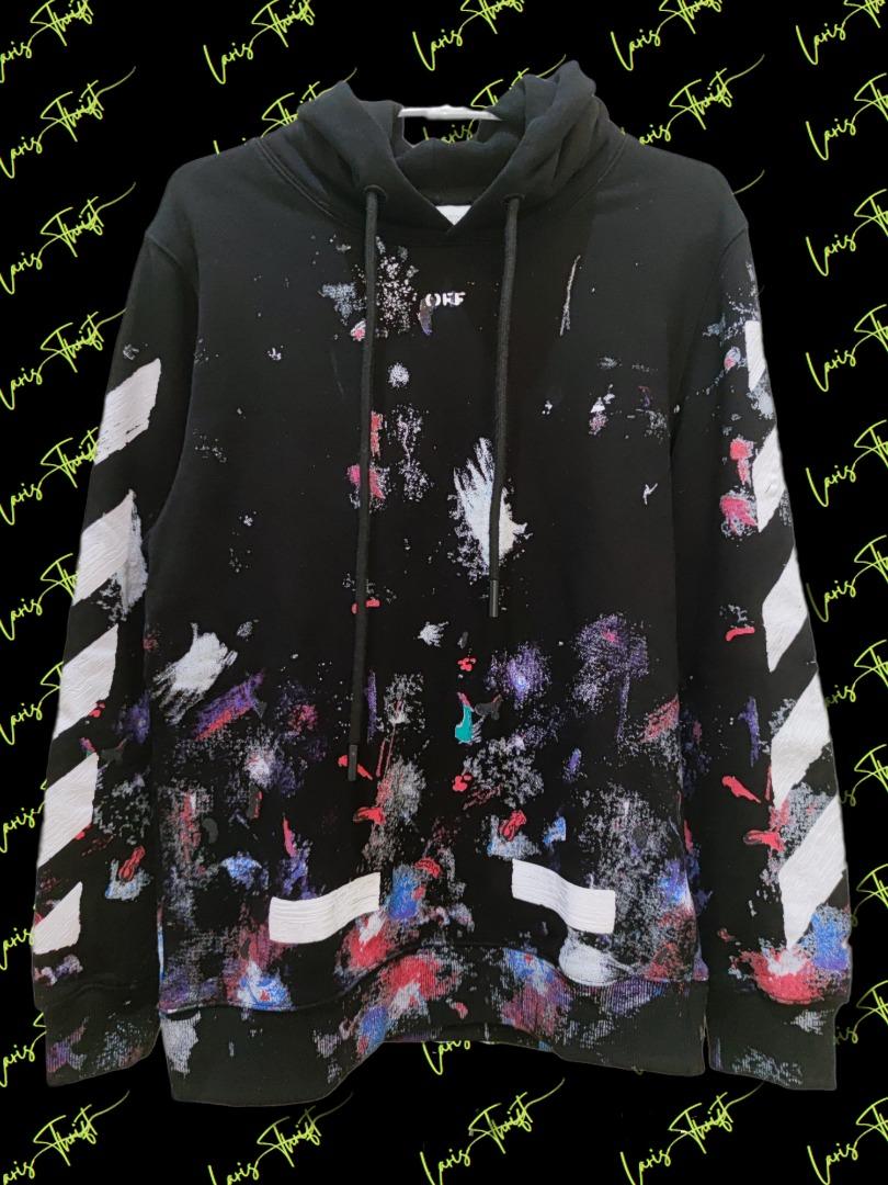 Harga hoodie off white galaxy cheap original