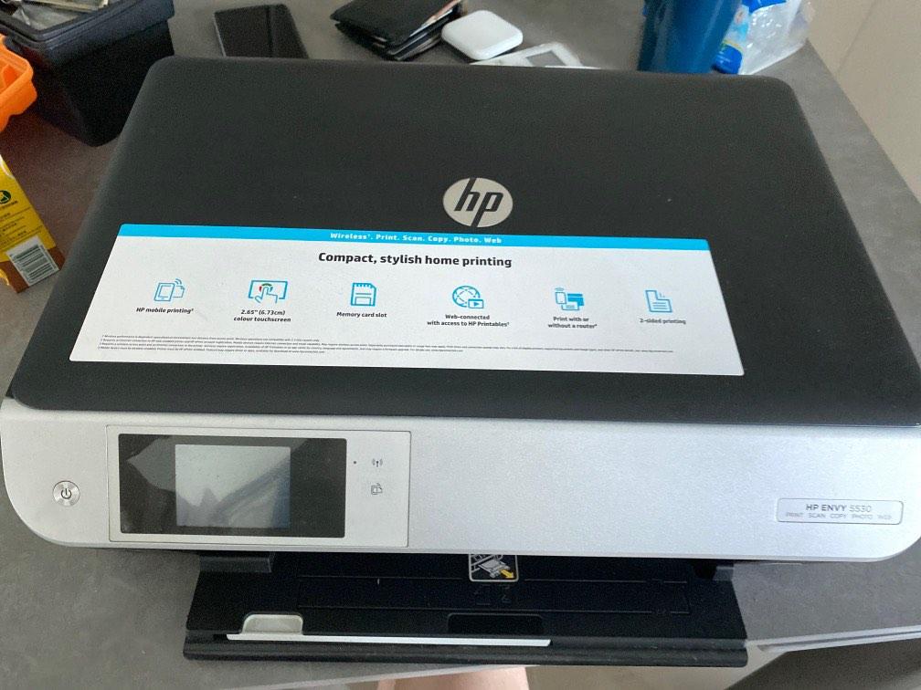 HP Envy 5530 printer, 電腦＆科技, 打印機及影印機 Carousell
