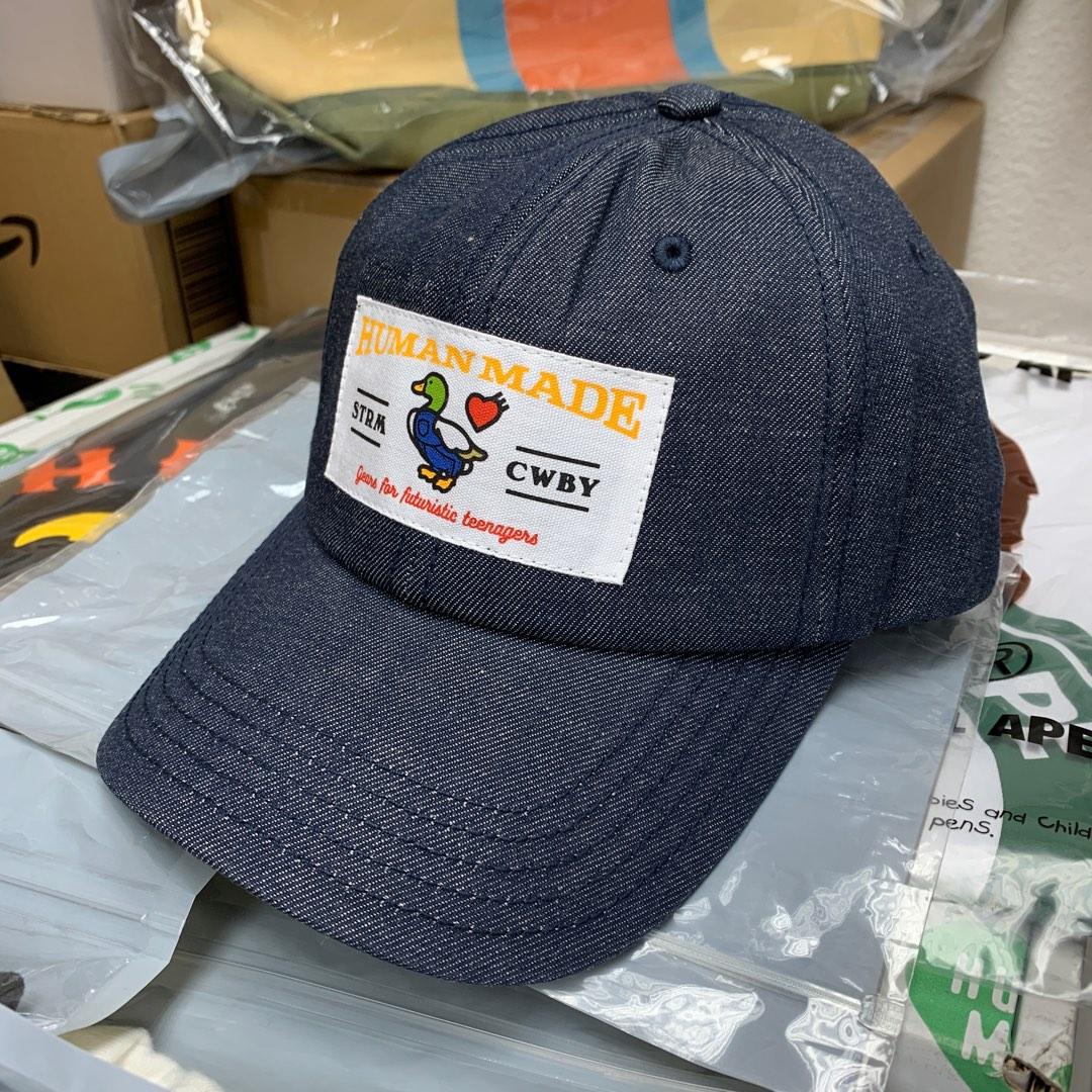 Human Made 6 Panel Denim Cap 帽, 女裝, 手錶及配件, 帽- Carousell