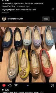 Hush puppies navy size 38