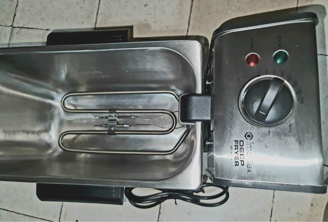 Imarflex Deep Fryer (Category: Fryers) located in Quezon City. Submitted by roxannemaycruz (Listing ID 1184234730, Image 3). Description: Imarflex 4L Deep Fryer Only used 2x RFS-Too big for us.