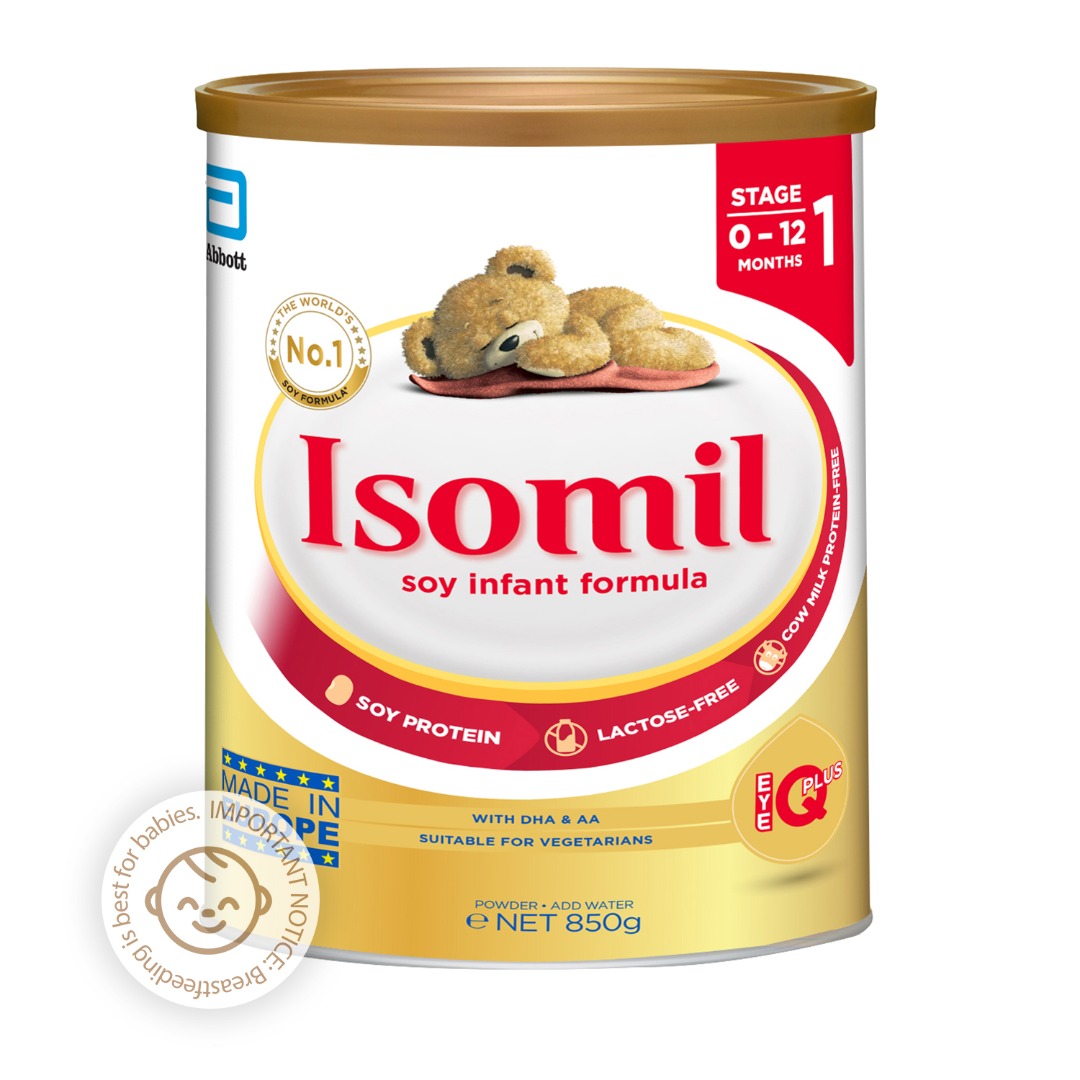 Isomil ® Stage 1 Soy GrowingUp Formula 850g (012 months), Babies