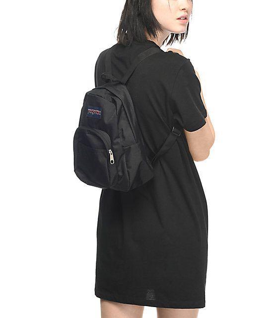 Jansport Mini Backpack Black Women s Fashion Bags Wallets