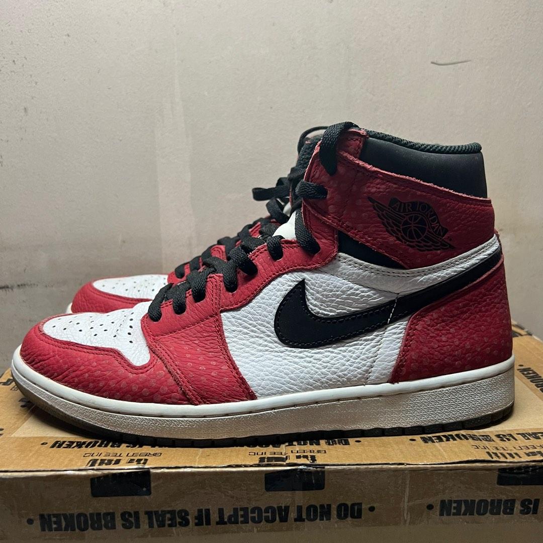 spiderman origin story jordans