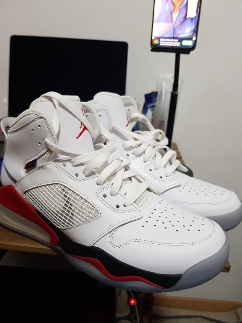 jordan mars white red