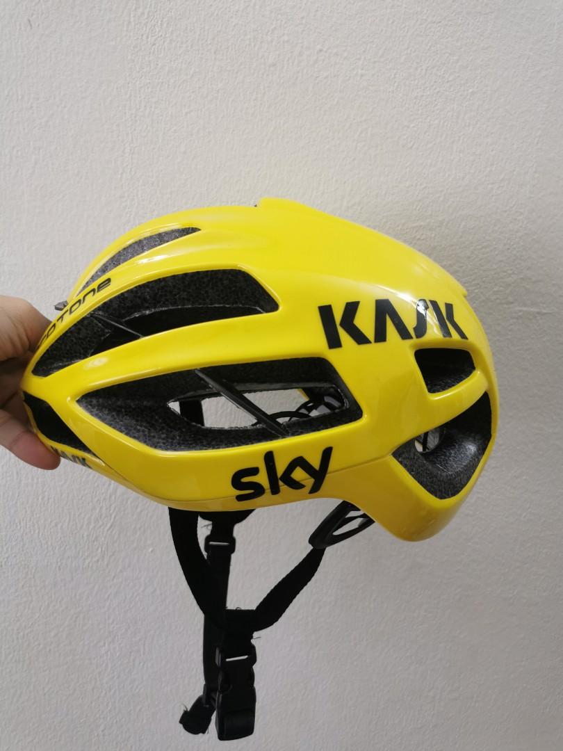Kask protone yellow top