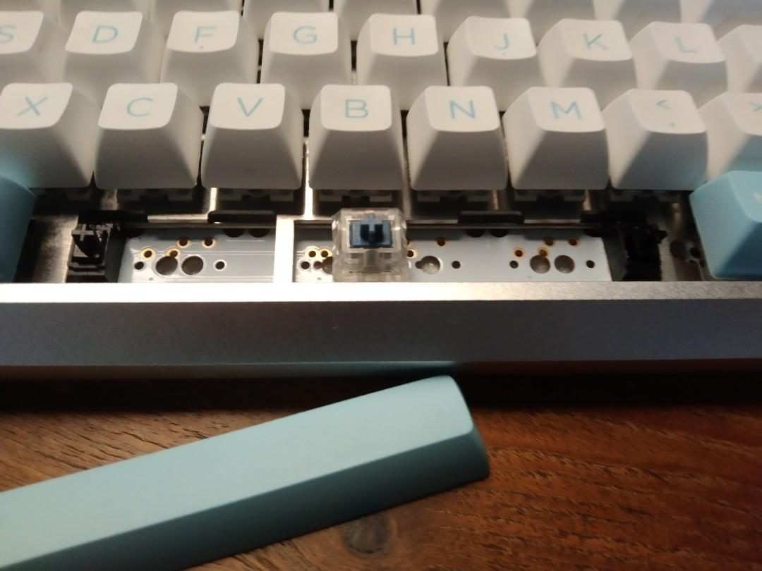 KBD fans 5 degree custom keyboard kit, Computers & Tech, Parts